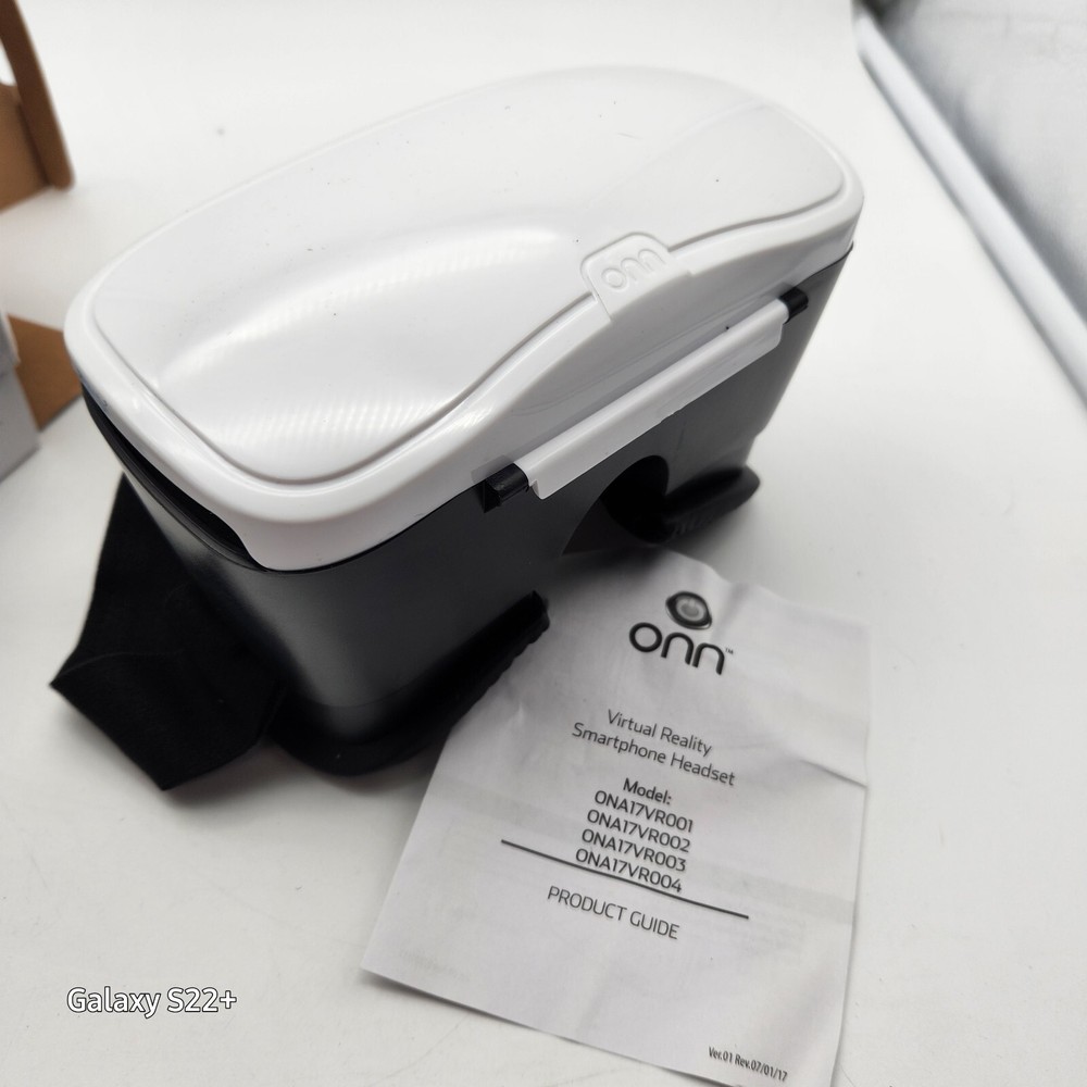 Virtual Reality Smartphone Headset for iPhone or Android #ONA17VR001 ONN