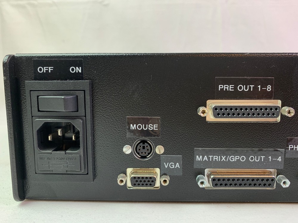 TODD-A0 Intercom Editor Talent Stage Console Remote Matrix Outputs GPO Mutes