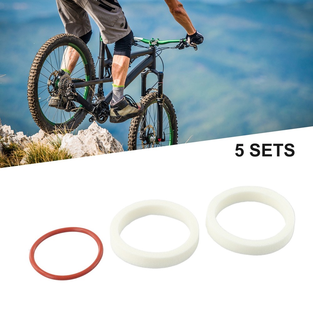 Improve Front Fork Functionality with 10pcs Foam Rings Sealed Foam Absorb Seal