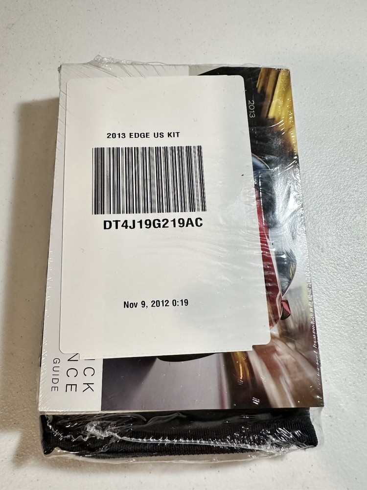 2013 Ford Edge Owner's Manual Set