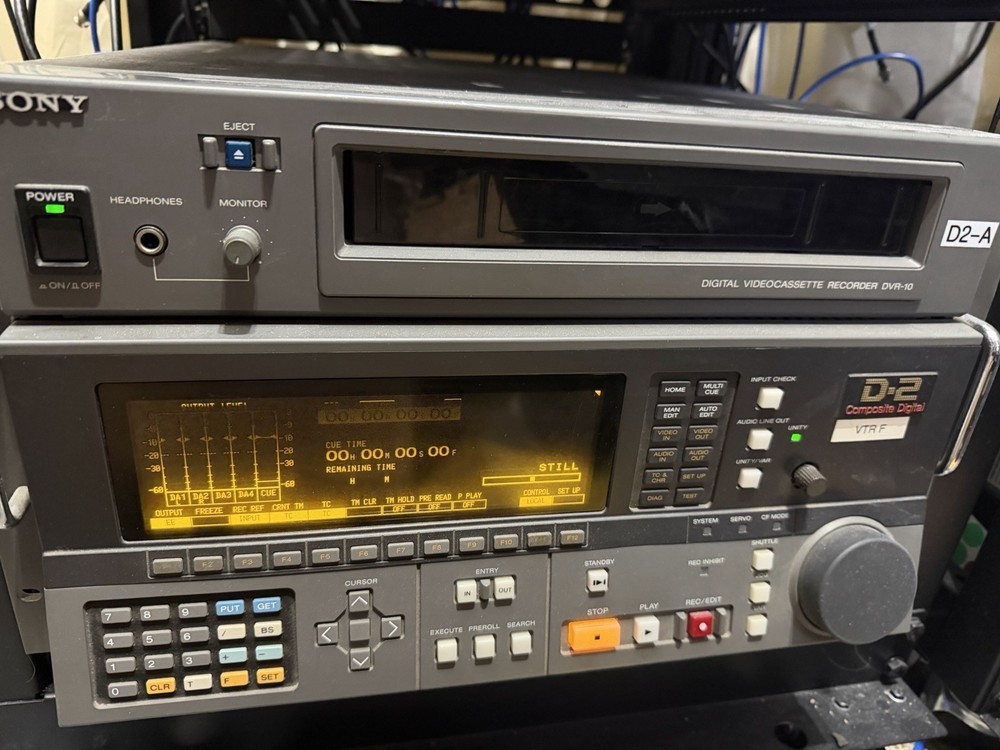 Sony DVR-10 D2 Composite Recorder FULLY SERVICED TESTED EXCELLENT