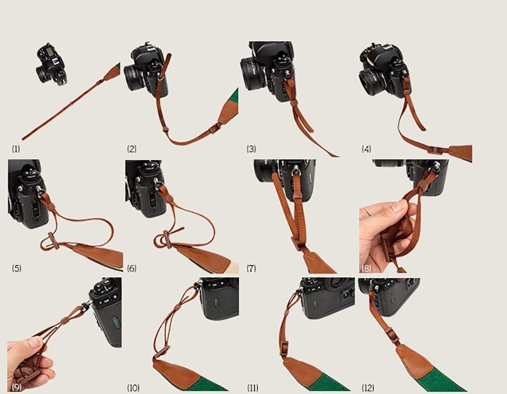 Adjustable Camera Shoulder Strap Nylon Sling for DSLR DSLR Compact Photography