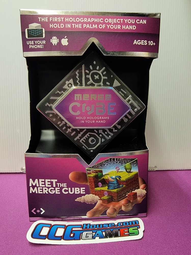 Merge Cube Handheld AR/VR Holograms Holographic Android & Apple *CCGHouse*