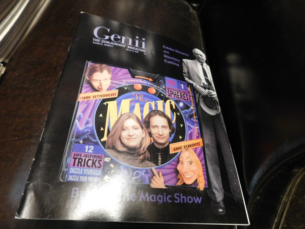 Genii Magic Magazine For Magicians 2000 March