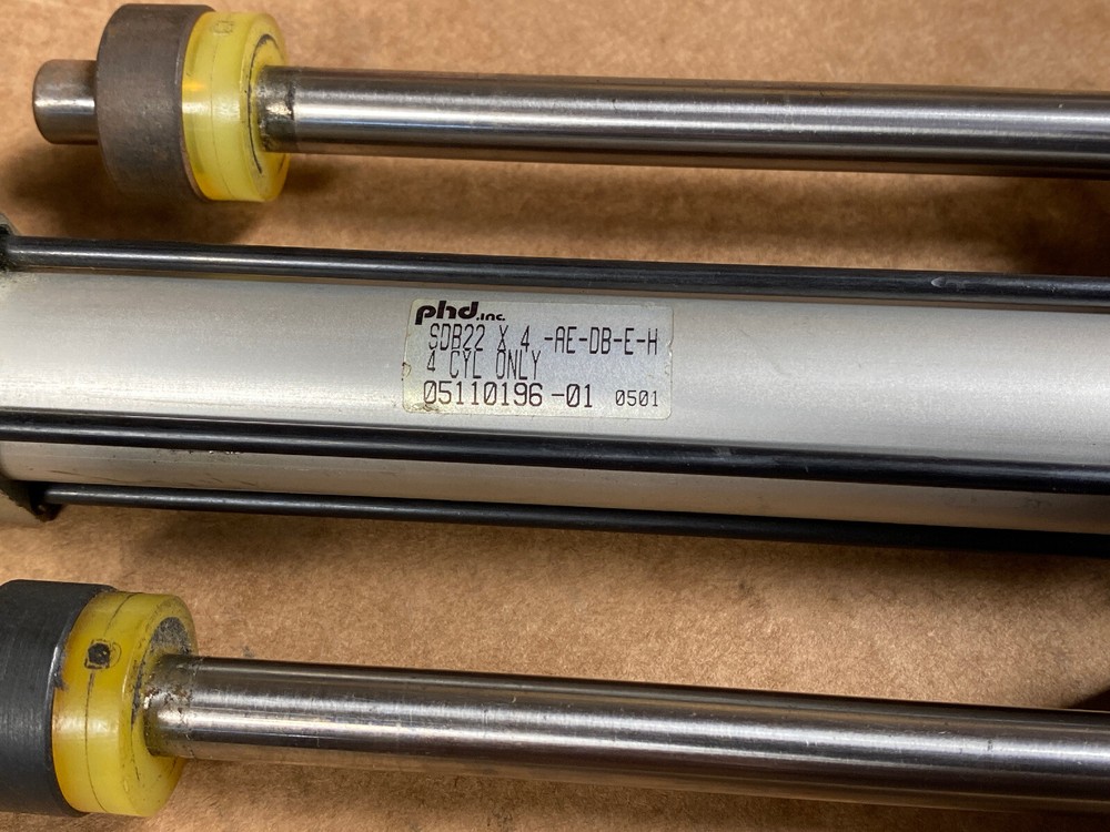 PHD Linear Pneumatic Slide Cylinder Actuator SDB22 X 4 -AE-DB-E 05110196-01