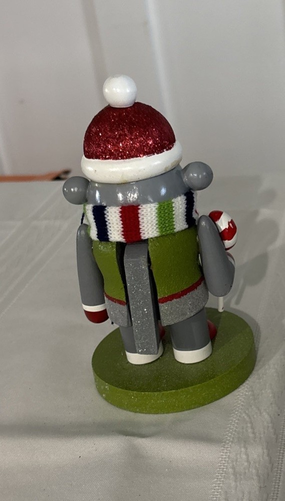SOCK MONKEY CHRISTMAS NUTCRACKER