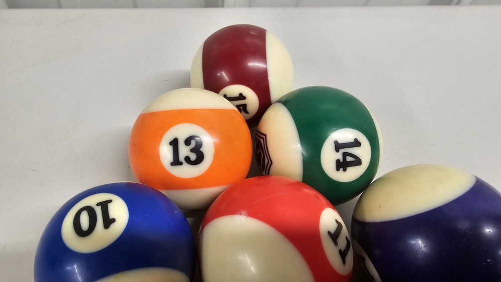 Matco Tools Billard Ball Set USED POOL BALLS