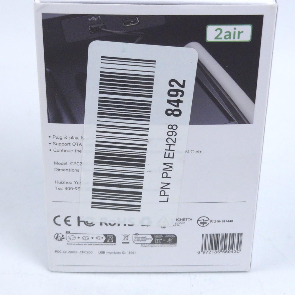 Garlin Kit 2Air Wireless Usb Adapter, New
