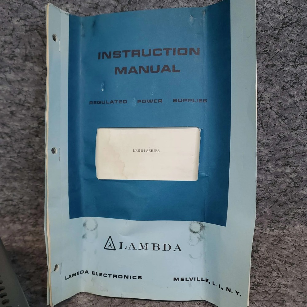Lambda LRS 54M-12 DC Regulated Power Supply