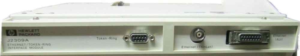 HP - Agilent - Keysight J2309A Ethernet/Token Ring Interface Module
