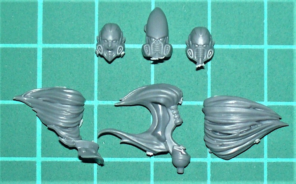 Aeldari Howling Banshees Bits/Parts - Head (Multilisting)