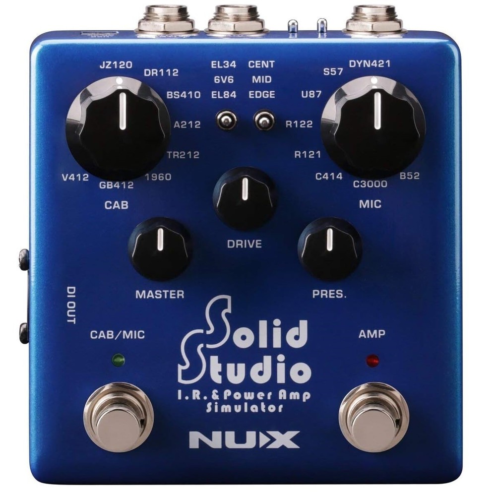 NUX NSS-5 Solid Studio IR Loader and Power Amp Simulator Pedal