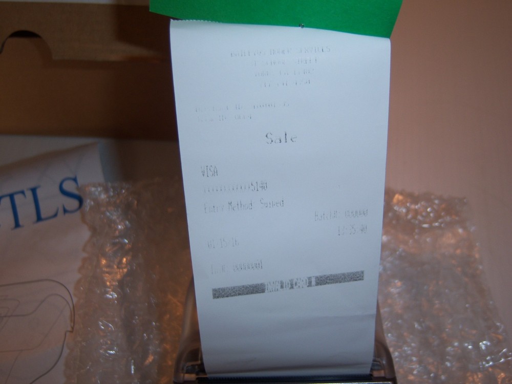 Verifone VX520 CTLS credit card reader