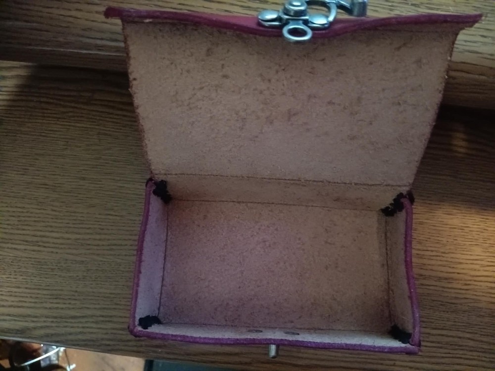 Handmade Tarot box brand new. Important: read description