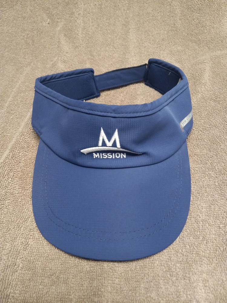 Blue - Mission Brand - Golf Visor Enduracool Adjustable