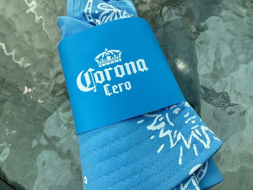 CORONA beach hat. NEW TO CLEAR