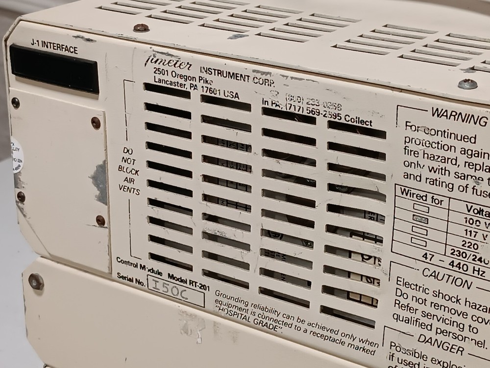 Timeter Instrument Corporation RT-200 Calibration Analyzer - Powers On