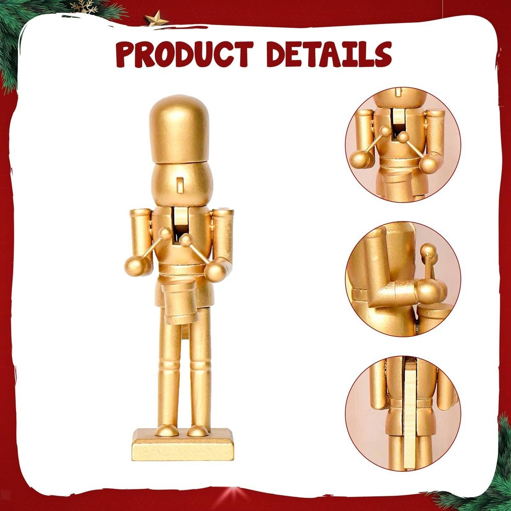 Nutcracker Figurine Christmas Nutcracker Statue Christmas Decorations Versatile