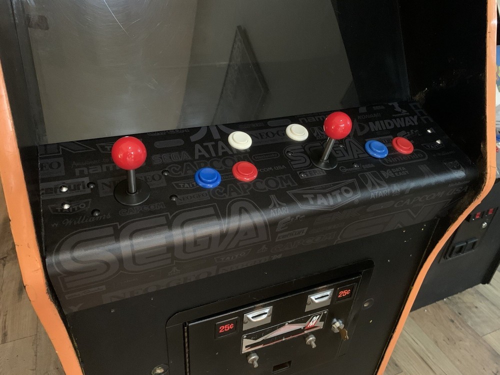 Generic Arcade Logo Laminated Control Panel Overlay (CPO) - 33" x 17"