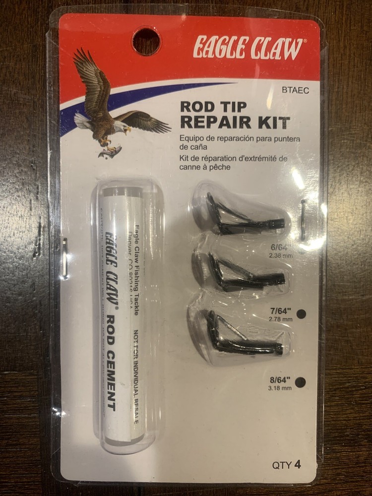 Eagle Claw Black Rod Tip Repair Kit