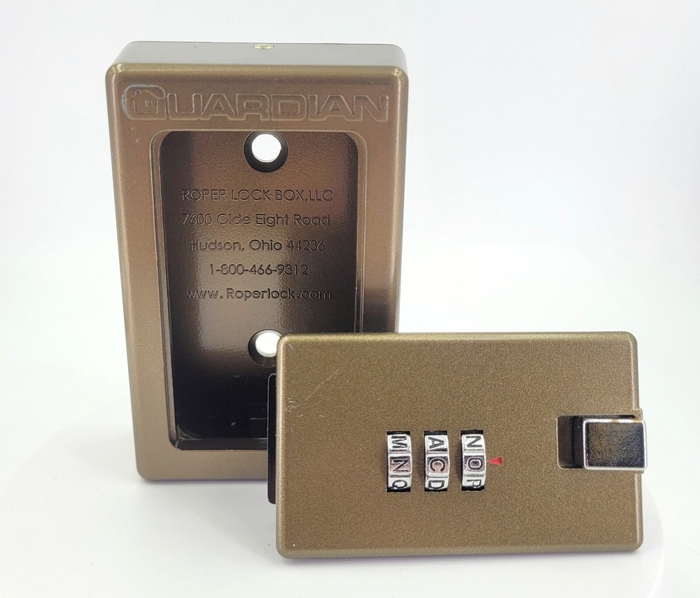 Three Letter Crest Guardian Lock Box