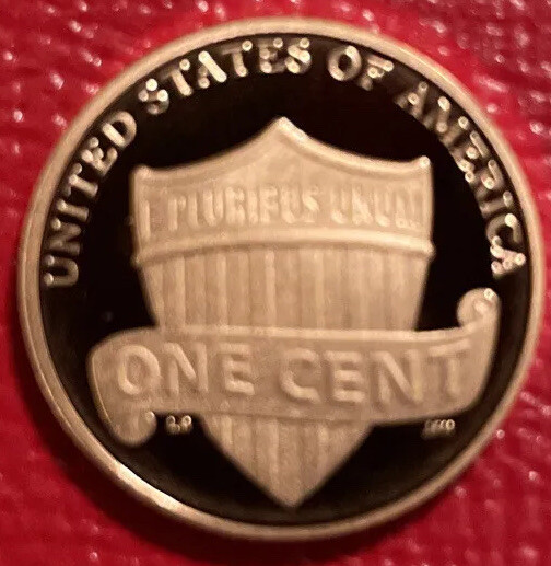 2010 S Lincoln Shield Cent Proof penny from US proof mint proof set