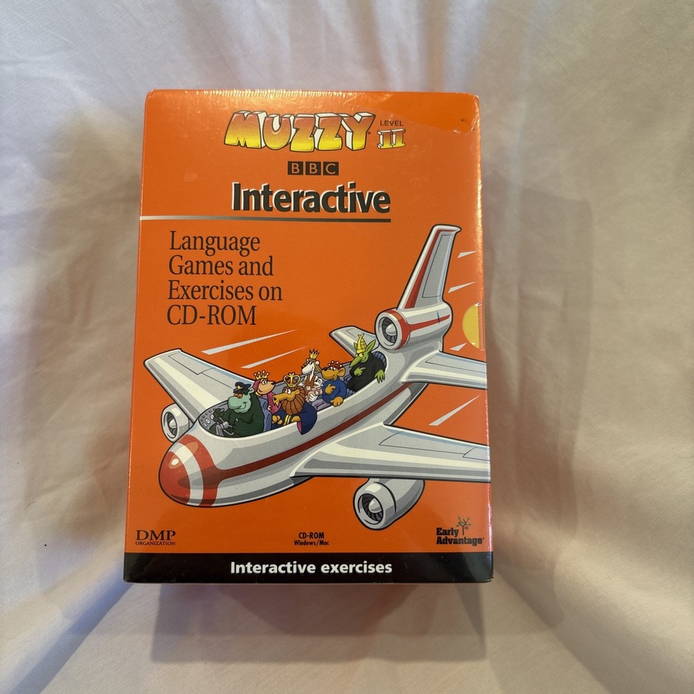 Muzzy BBC Interactive Language Spanish Edition 6 Part CD-ROM PC + MAC Level 2