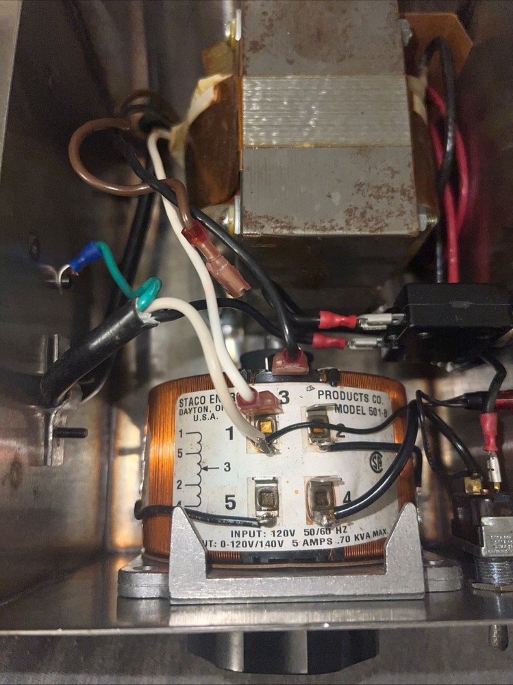 staco variac variable transformer 0-140v