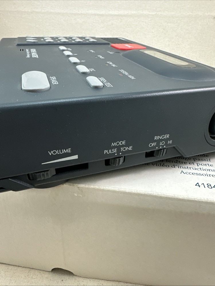 Quorum Home Master HM-100 Security System with remote , cassette , AC adapter