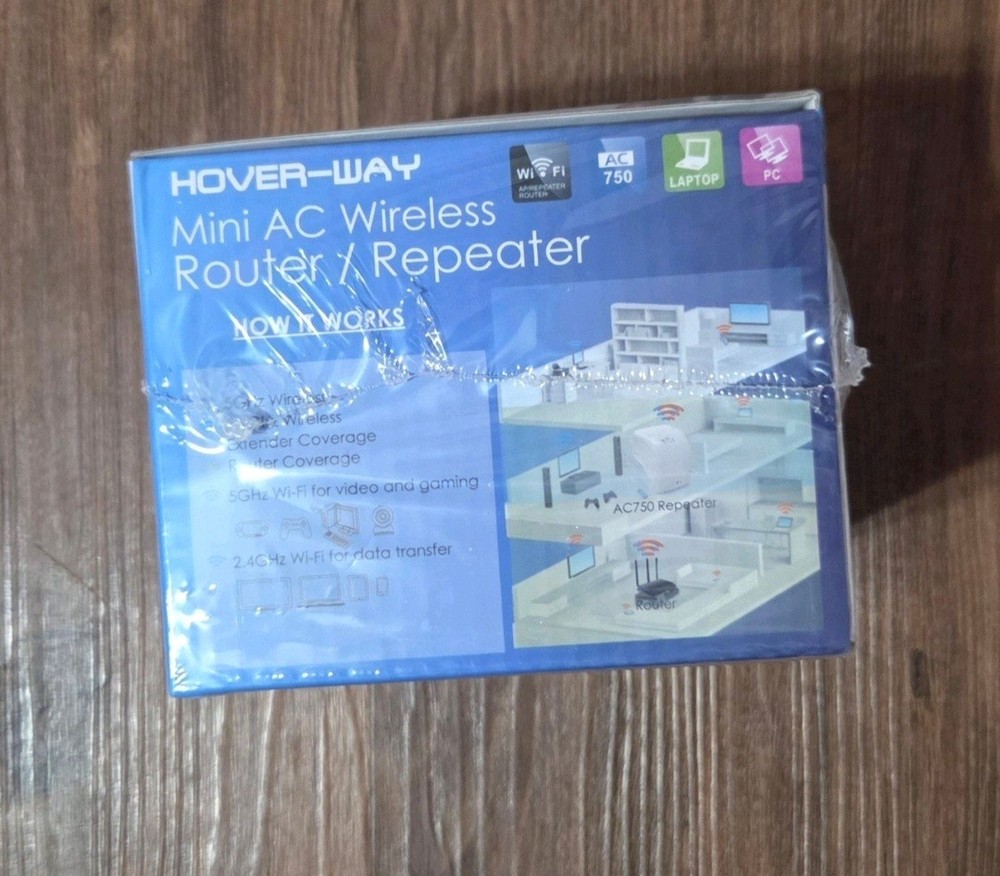 HOVER WAY AC750 MINI AC WIRELESS ROUTER/REPEATER