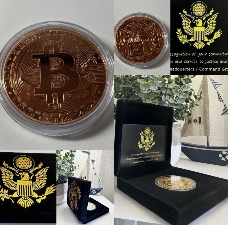 Bitcoin Coin With Retirement Award