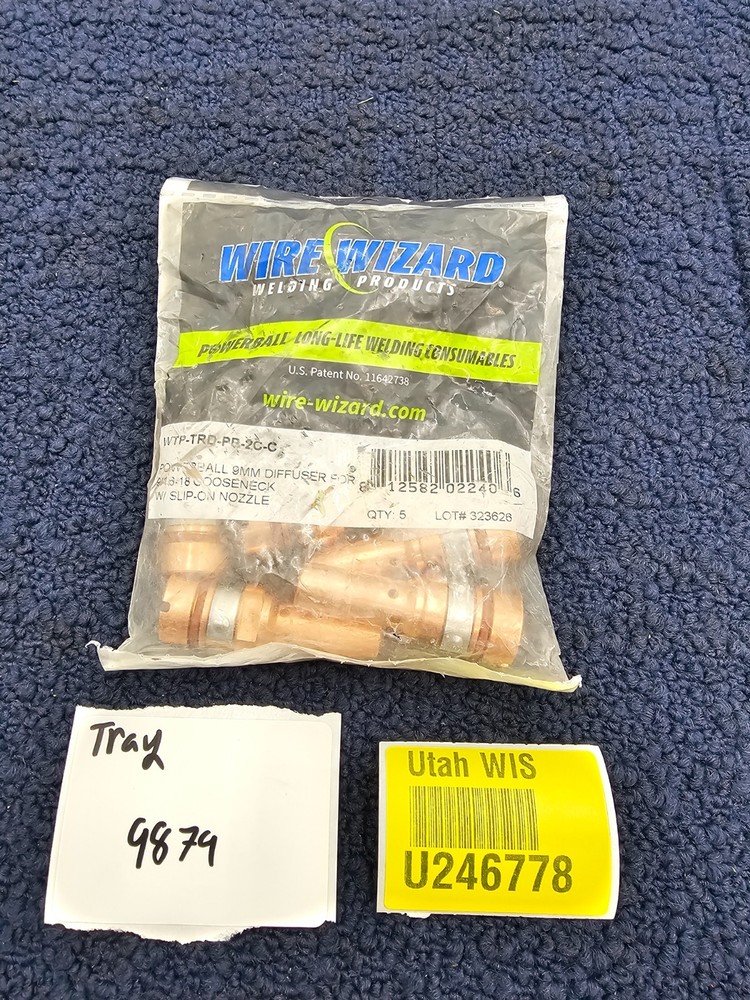 (QTY 5) Wire-Wizard WTP-TRD-PB-2C-C: PowerBall Diffuser