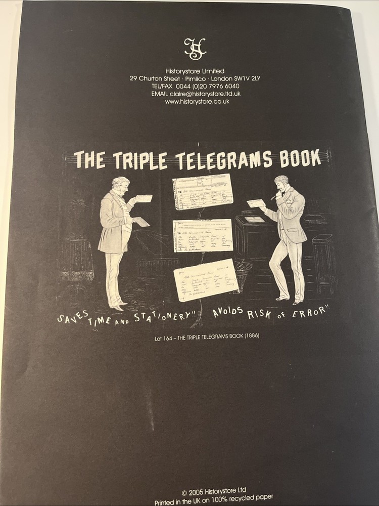 2005 Historystore Ltd Auction #2 Program