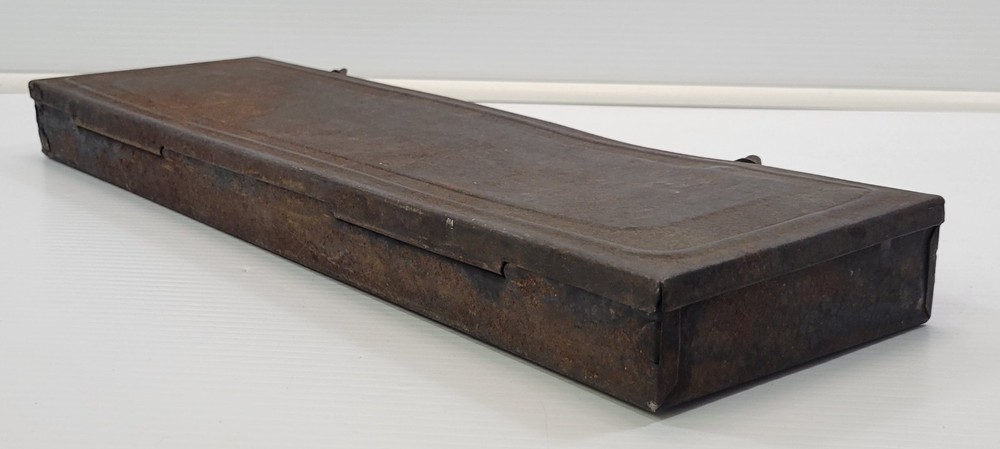 *Y) Vintage Fulton Tools Replacement Socket Drive Metal Carry Case Tool Box