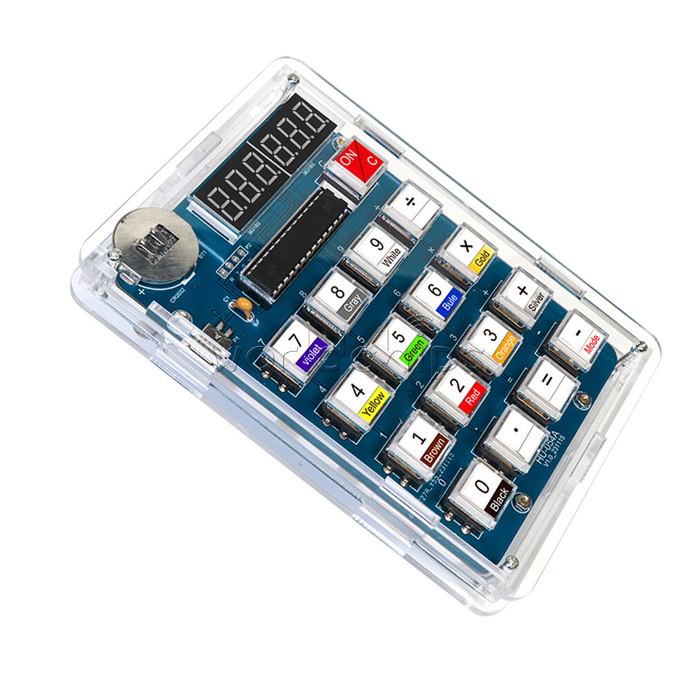 DIY Calculator Electronic Production Kit 51 Microcontroller Welding Exercise New