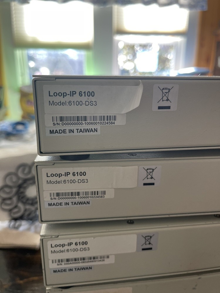 Loop-IP6100 6100-DS3R Ethernet Interface - LOOP TELECOMMUNICATIONS INTERNATIONAL