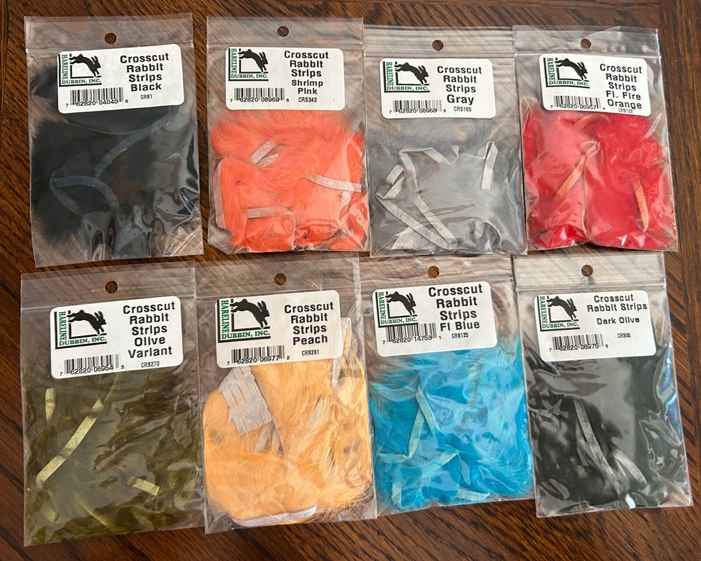 Crosscut Rabbit Strips - 1/8” Hareline