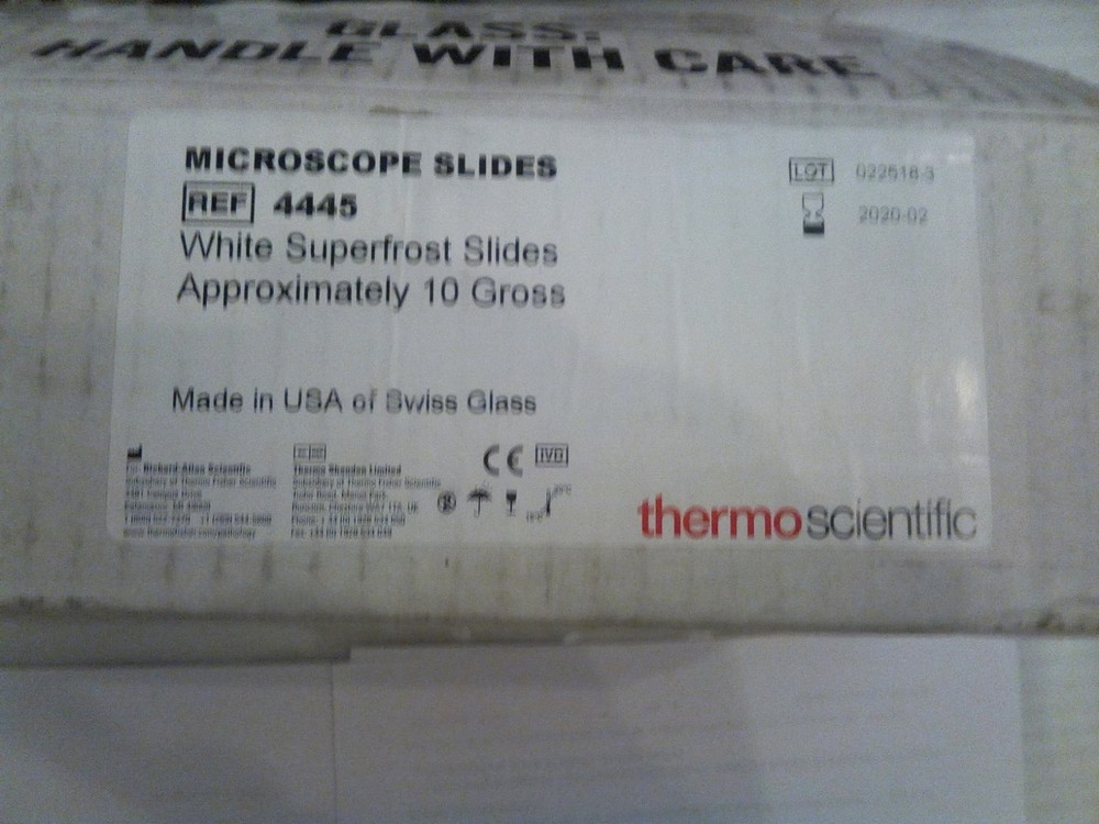 Thermo Scientific White Superfrost Microscope Slides
