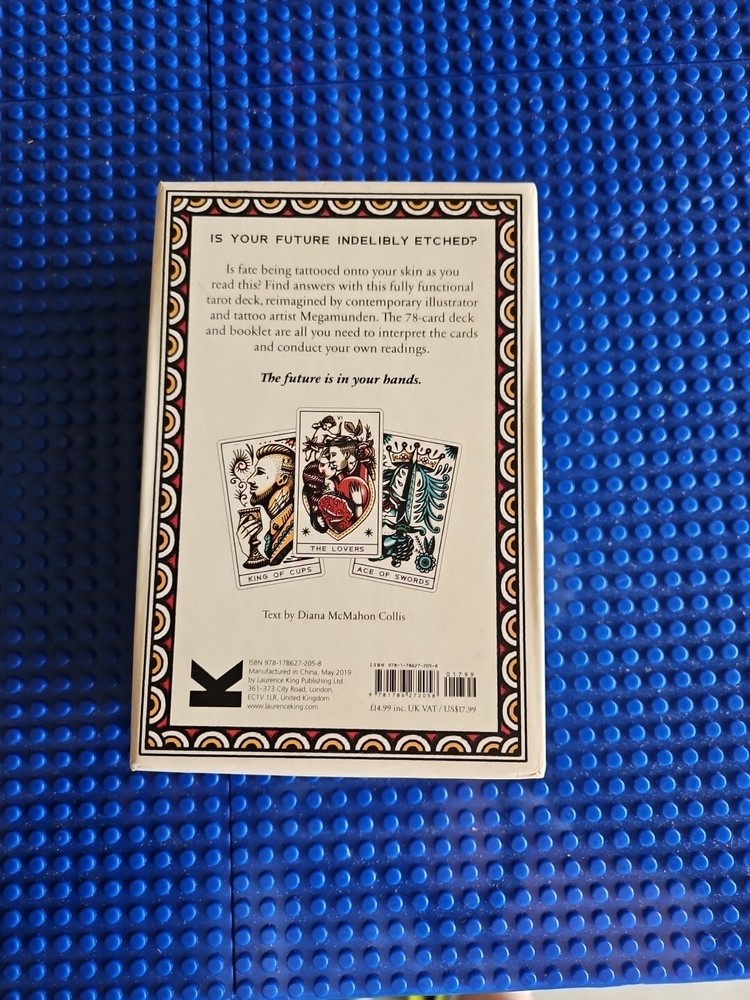 Tattoo Tarot Ink &Intuition Card Set.