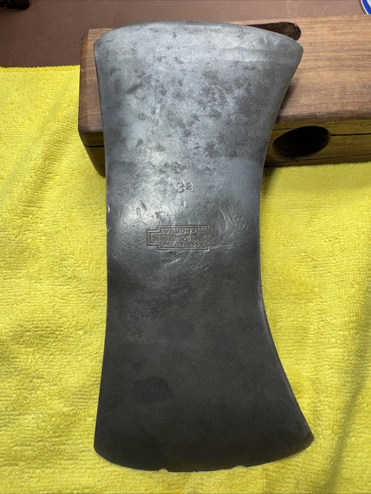 Vintage Rusty Vaughan Sub-Zero Double Bit Axe 3 lb.