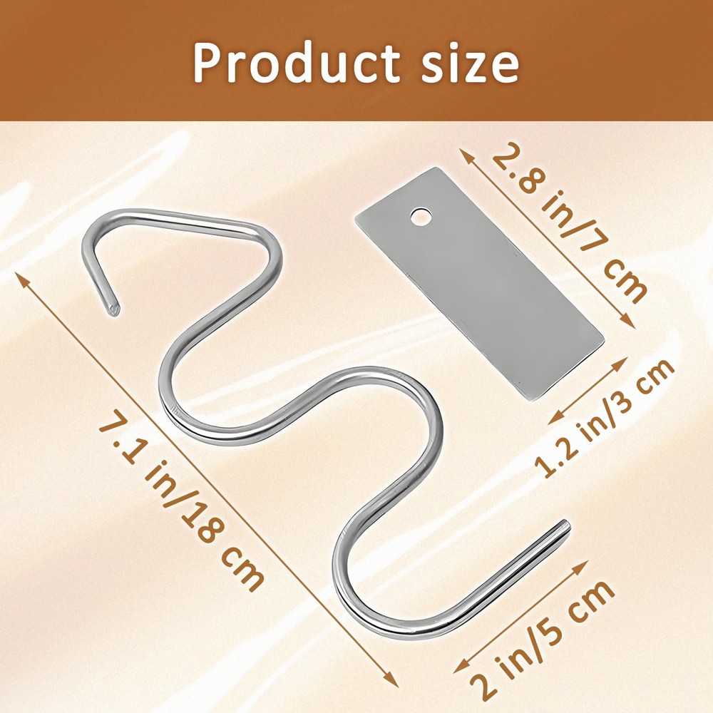 Peanut Butter Stirrer, Stainless Steel medium size, Silver