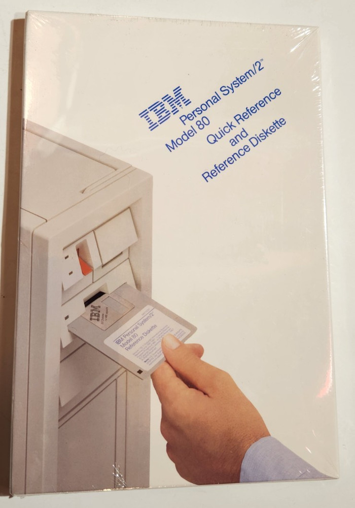 IBM Personal System/2Model 80 Quick Reference + Color Monitor User guide.