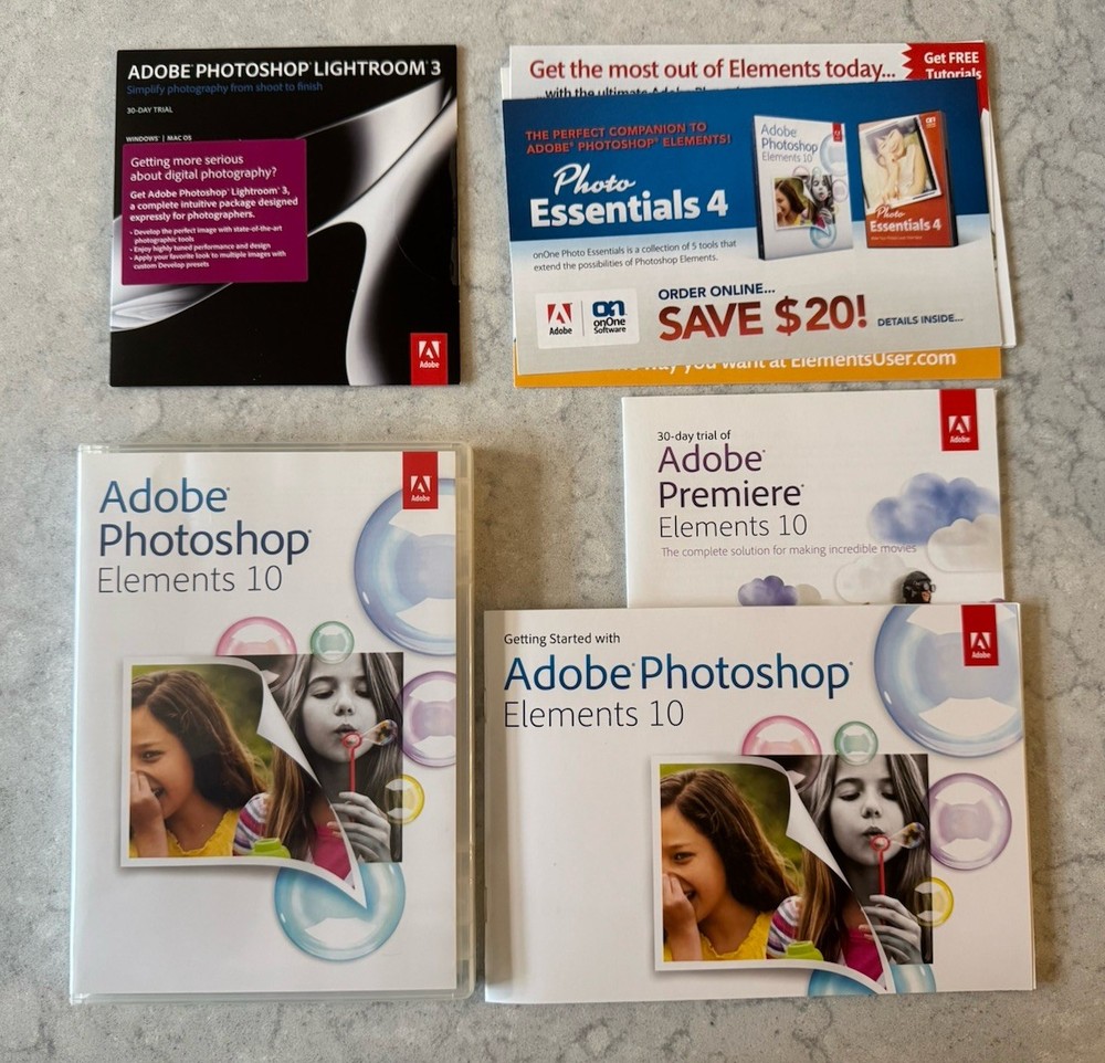 Adobe Photoshop Elements 10 Win/Mac