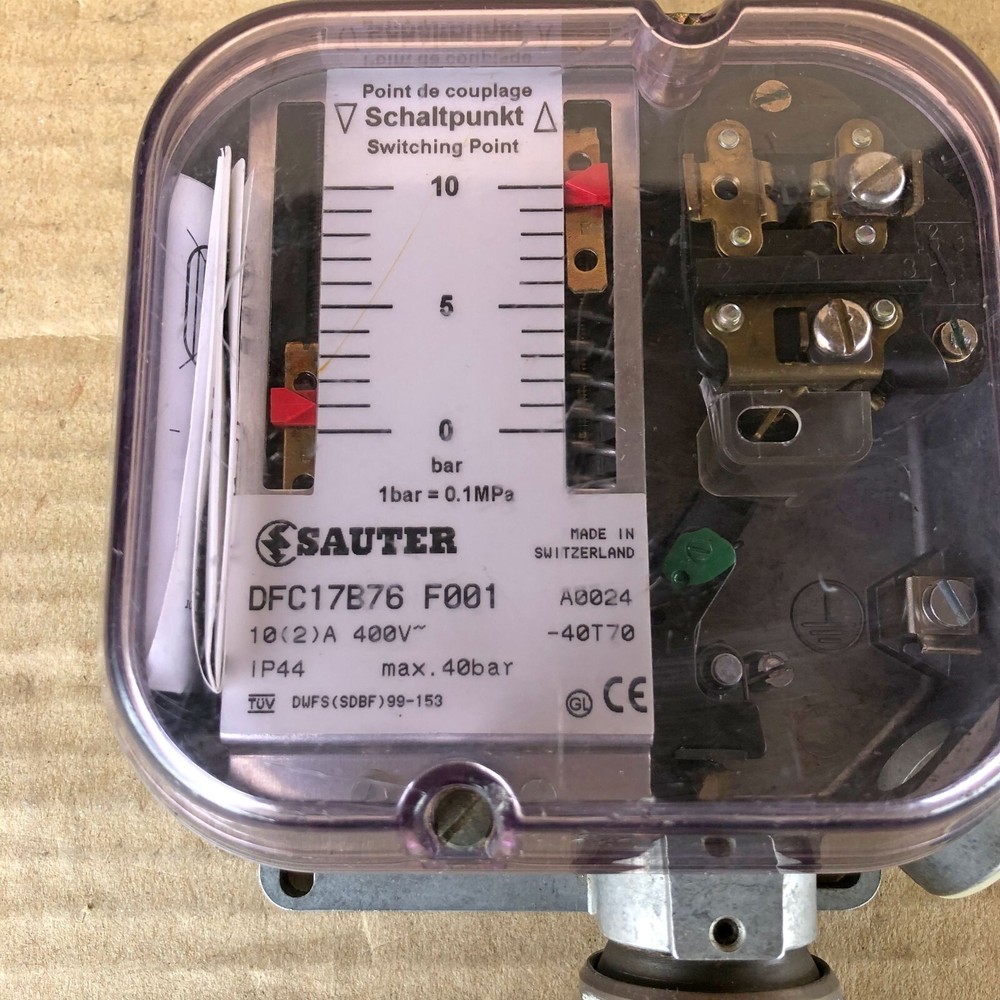 SAUTER DFC17B76F001 PRESSURE SWITCH