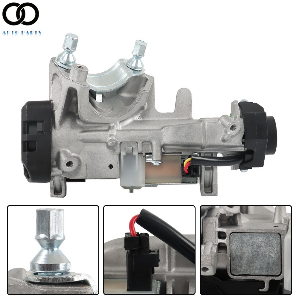For 07-11 CRV Ignition & Door Lock Cylinder Switch Assembly Set w/ 2 Remote Keys