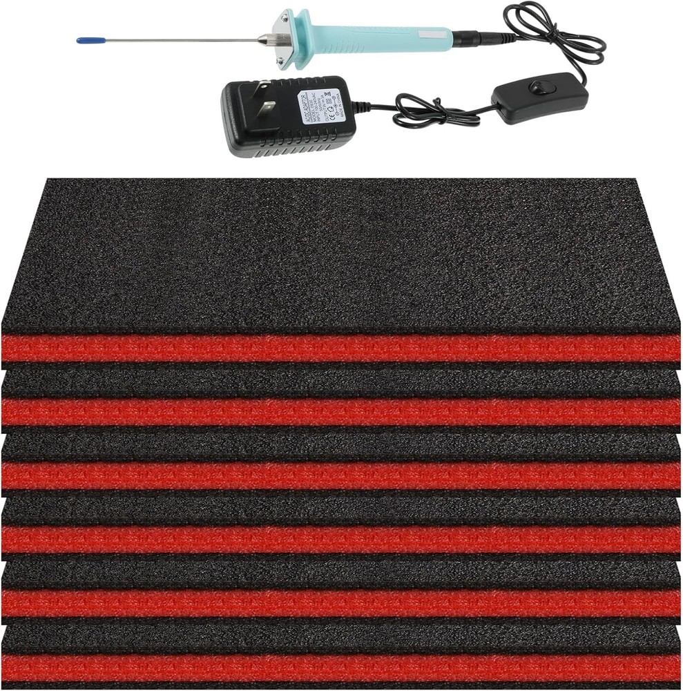 6 Pack Tool Box Foam Inserts for Cases,Tool Box Liner Polyethylene Sheets, To...