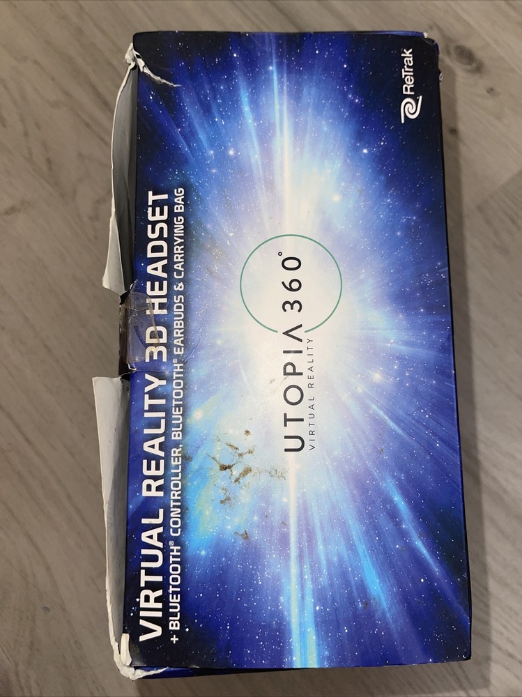 🔥ReTrak Utopia 360° Virtual RealityGaming Headset Bluetooth Controller Earbud🔥