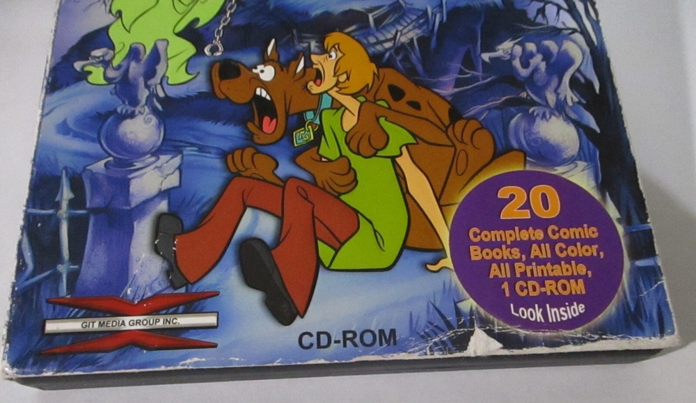 Scooby-Doo Classic Comics Vol. 1 CD-ROM for PC W/ 20 Printable Comics