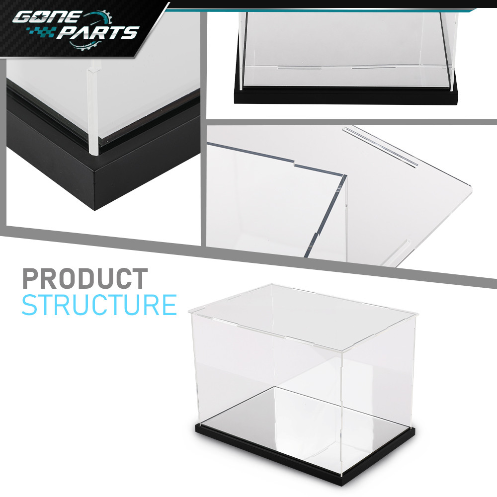 Clear Single Boxing Glove Horizontal Display Case