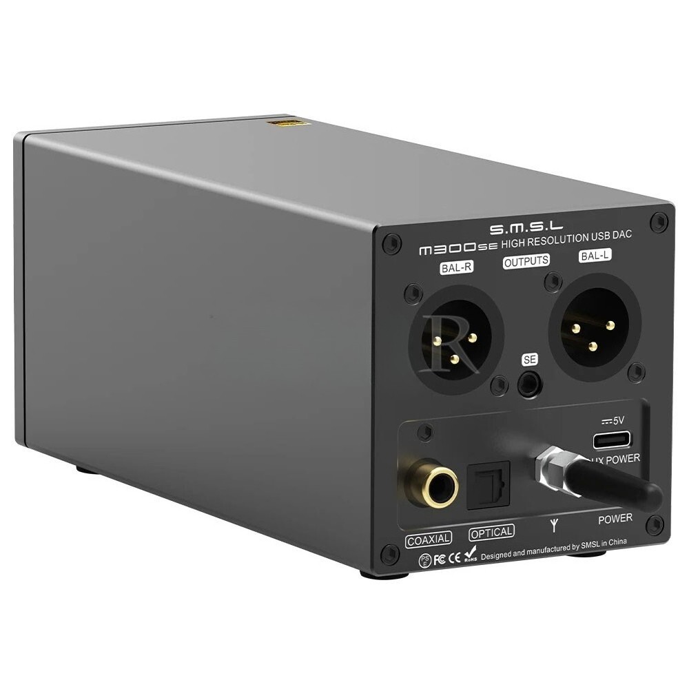 SMSL M300SE USB DAC Bluetooth DAC w/Remote Control Balanced Headphone Amplifier